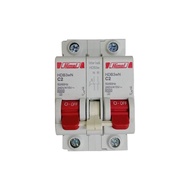 Himel MTS 2A 1Pole 6KAIC 220V Manual Transfer Switch Din Rail Mounting HDB3WN1C2+HDB3WN1C2+HDB3W63HS