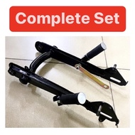 HONDA EX5 HI POWER EX5 HP HIGH POWER C70 GBO FAME SWING ARM COMPLETE SET BLACK