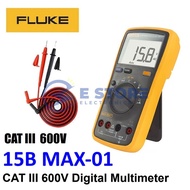 Fluke 15B MAX-01 CATIII 600V Digital Multimeter