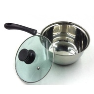 Wholesale - Milk Pot 18cm Instant Noodle Pot+Glass Lid - Quality Materials