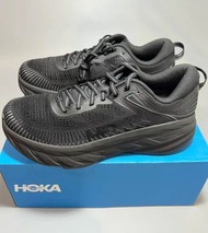 全新正品🔥HOKA ONE ONE Bondi 7 邦代7 低幫跑步鞋 黑色 男女同款