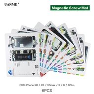 2021Professional Magnetic Screw Mat For iPhone 4 5 6 6s 7 8 Plus X XR Xs MAX Screw Pad Keeper Chart Guide Pad Phone Repair Tools