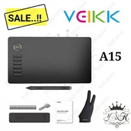 VEIKK Veikkk A15 Digital Graphic Drawing pen Tablet alt Huion XP pen OSU