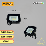 MEVAL Lampu Sorot LED Floodlight Tahan Air 10 Watt