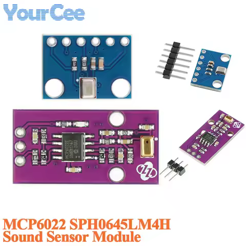 10pcs/1pc SPH0645LM4H Digital Sound Sensor I2S MEMS Microphone Breakout Microphone Module 1.6-3.6V f