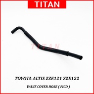 (1pc) Valve Cover Hose  HOSE, FUEL VAPOR FEED Toyota Altis Zze121 Zze122