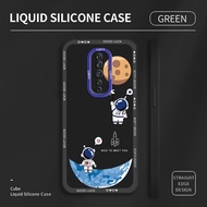 For OPPO Reno3 4G Reno2 F Reno2 Z Reno Ace Reno 10X Zoom R17 Pro A91 Cartoon Astronaut Spaceship Casing Full Cameras Cover Soft Silicone TPU Protective Shockproof Phone Case