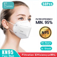 100pcs Kn95 Face Mask Medical Malaysia 5 Ply Kn95 Face Mask Medical Certify by Kkm Original  Mask for Adult  Protection Face Mask（ready Stock）