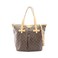 【二手】LOUIS VUITTONPalermo GM 單肩包，Monogram 帆布，兩用款，M40146，PVC 塗層帆布，皮革，女士款，二手