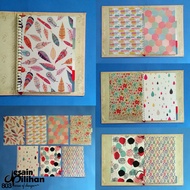 Theme Binder Dividers, 2 Rings, 7 Rings, 20 Rings, 27 Rings, 1 Set of 7 Glossy Sheets, Cheap