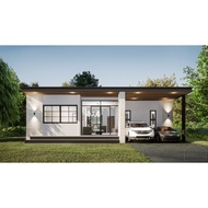 lowcost HOME แบบบ้านสไตล์โมเดิร์นสวยทันสมัย ขนาดคอนโด ค่าก่อสร้างถูก 1.1-1.3 ล้านบาท ขนาดใช้สอย 118 