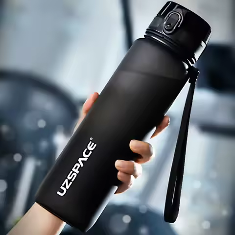 Sports Water Bottle Tritan Plastic Drink Bottle water BPA Free hydro flask Shaker Outdoor Travel Por