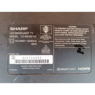 SHARP LC-50LE275X Main Board Power Supply Board Speaker