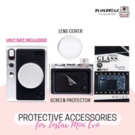 Protective Accesories for Instax Mini Evo Screen Protector for Instax Mini Evo Lens Cap for Evo
