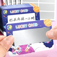 50pcs Scratch Off Labels Sticker for Party Activity Favors Stationery Sticker