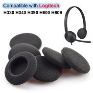 Sponge Ear Pads For Logitech H330 H340 H390 H600 H609 Headphone Replace Earmuffs