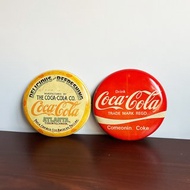 隱物 日本昭和復古可口可樂圓形鐵牌