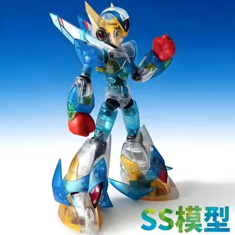 SS Model KP701 RockMan X Falcon Armor Megaman X5 Mega Man Assembly Anime Action Figures Model Kit Bi