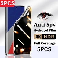 5PCS Anti Spy Privacy Screen Protector For Umidigi Power 7 7S 5 5S Note 100A 100 F3S F3 F1 C2 C1 SE 