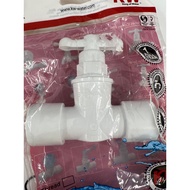 K PVC STOPCOCK STOP VALVE1/2, 3/4 inch