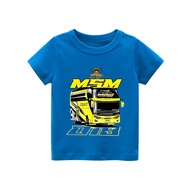 TELOLET BUS Clothes Unisex Distro Children's T-shirts for boys and girls LAKU KIDS FASHION 1 2 3 4 5