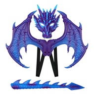 STYLE HAUL Dress Up Dragon Wing Tail Set Role Playing Cosplay Halloween Ultra Light Dragon Set Creat