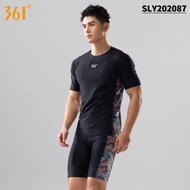 2026 New Arrival 361 Degree Men's Swimsuit T-shirt Shorts