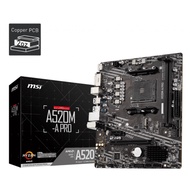 MSI A520M-A PRO mATX AMD Motherboard - AMD AM4