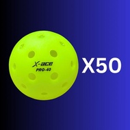 Pickleball Ball X Ace Pro 40 USAPA Pickleball Box Tournament Ball Bola Pickleball