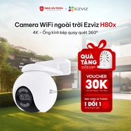 EZVIZ H80x Dual Outdoor WiFi Camera 360 Degree Rotation, 2-Way Talk, Night Vision