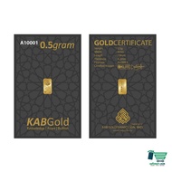 KAB Gold Bar 0.5g Klasik Edisi Terhad v2 | SufiMart