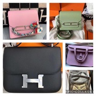 🆕🇭🇰Hermes halzan 25 Constance 19 Mini Lindy mini roulis