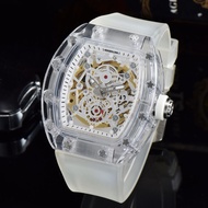 Fdf [2021] Bugatti Transparent Richard Skeleton Automatic Mechanical Watch Fashion Waterproof Miller