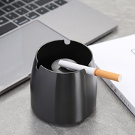 wholesale Ashtray with Lid Black Stainless Ashtray Table Ashtray Portable Indoor and Outdoor Ashtray