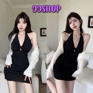 JJ shop Small Front Dress Knitted Fabric 3 Fabrics Soft And Stretchy Comfortable To Wear "6A90"