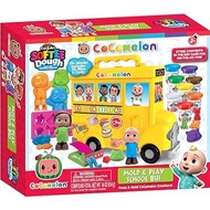 COCOMELON MOLD TOY SET & PLAY SCHOOL BUS – EARTH