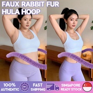 SG Soft, rabbit-hair-like hula hoop, spring-loaded silent hula hoop, adult hula hoop