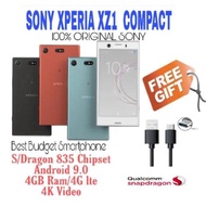 [READY STOCK] Sony Xperia XZ1 Compact  20MP 5.2" CellPhone 4G WIFI Android Smartphone (4+32GB)(4G LT