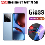 2Pcs Realme GT 7 Tempered Glass for RealmeGT7 GT7 GT7T Blue Light Screen Protector