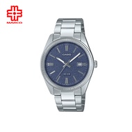 Casio General MTP-1302DA-2A1V Silver Stainless Steel Band Men Watch