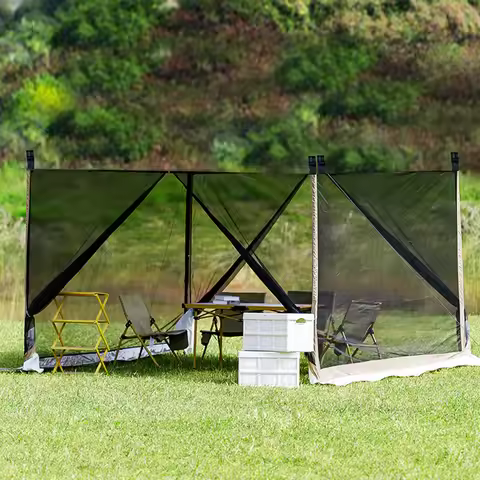 Canopy Sunwall netting Gazebos Tent Waterproof for 10x10ft Pop up Straight Leg Gazebos Outdoor Only 