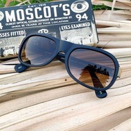 MOSCOT 太陽眼鏡 墨鏡 眼鏡 漸層 粗框 霧面 咖啡鏡片 黑金配色 男女款 OTH-M TP0_2312 #心意最重要 TP0_23