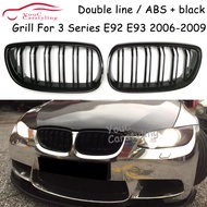 E92 ABS Front Kidney Grille Mesh For BMW 3 Series E92 E93 M3 2006-2009 320i 325i 330i Coupe Cabriole