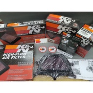 K&N AIR FILTER YAMAHA 100% USA  MT07/MT09/R6/FZ6/XJR1300/SUPER TENERE/R1/YZF1000/FZ1/XTZ750 135LC FZ