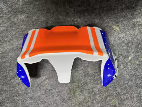 Non original Rear Trim Helmet Spoiler For ARAI 99 Trico RX7X RX-7X RX7 GP Helmet EVO Chaser-X Spoile