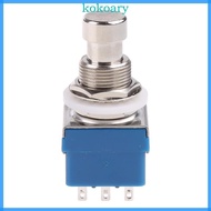 KOK 9-Pin 3PDT Foot Pedal Switch Stompbox For Electric Guitar Effects True Bypass