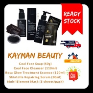[Clearance] Kayman Coal Soap Cleanser Rosa Glow Essence Skintella Serum Moisturiser Hyalumelon Honey
