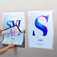 [Magnetic Display Sticker] Magnetic Poster Frame Magnetic Elevator Advertising Frame Wall-Hanging Di