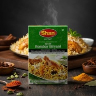 Shan Bombay Biryani Masala Seasoning 60g - Instant Kebuli & Briyani Rice Seasoning Imported from Pak