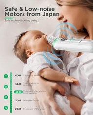 日本熱銷 - 新一代電動吸鼻器 Nano Tech 超靜音!攜帶方便! 電動吸鼻涕機